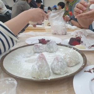 딸기 찹쌀떡 만들기